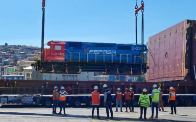 Refuerza su flota:  FEPASA incorpora locomotoras para potenciar el transporte de carga
