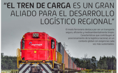El modo ferroviario destaca por ser un transporte seguro, eficiente y medioambientalmente limpio. Características que contribuyen al posicionamiento de la logística nacional, en un contexto global con exigencias cada vez más sustentables.